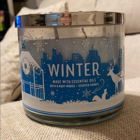BBW 3 Wick Winter Candle